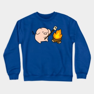 Campfire Pig Crewneck Sweatshirt